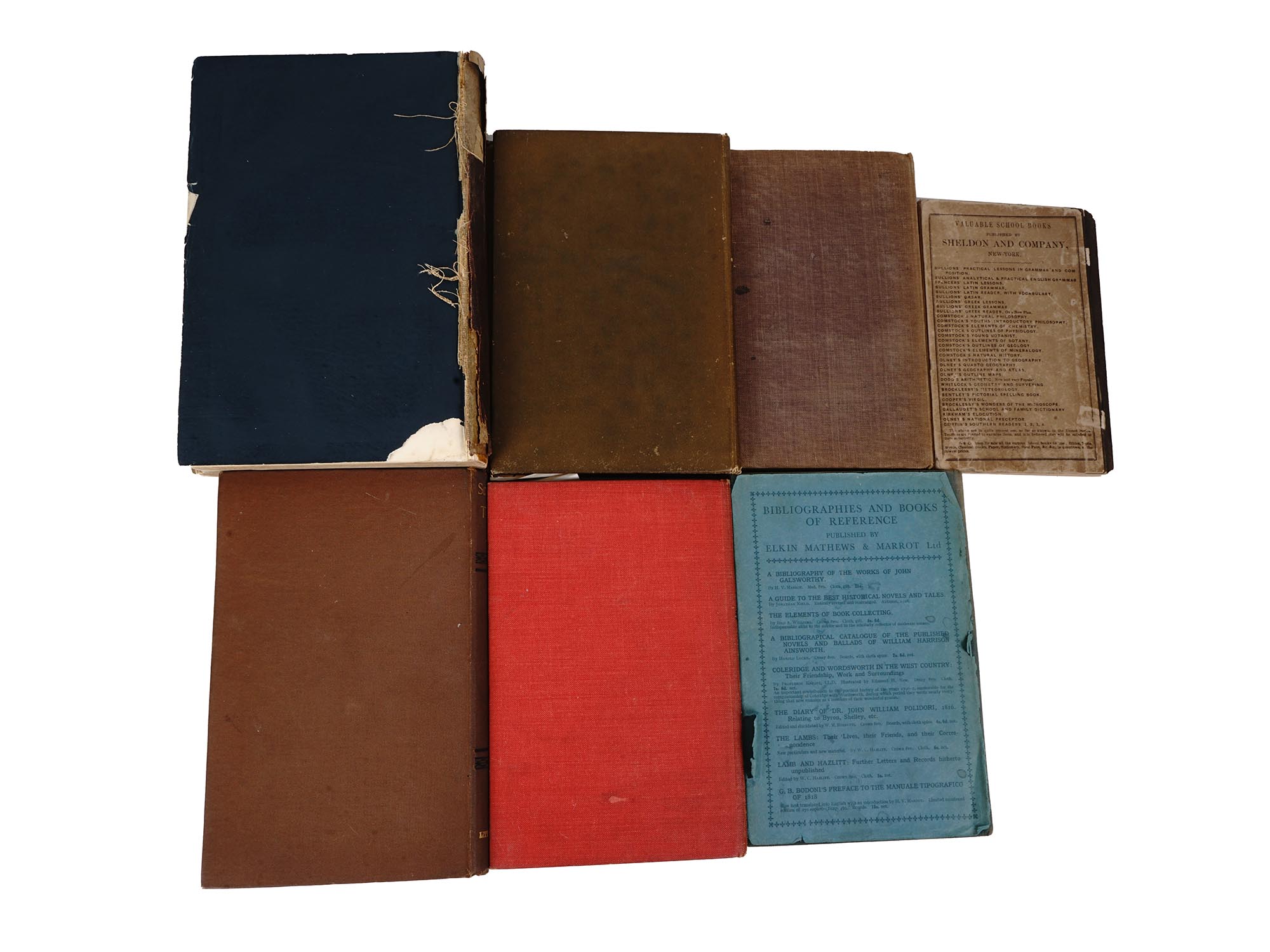 ANTIQUE 19TH CENTURY NON FICTION BOOKS IN ENGLISH PIC-1